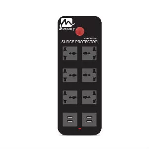 Surge Protector 6-Way with USB